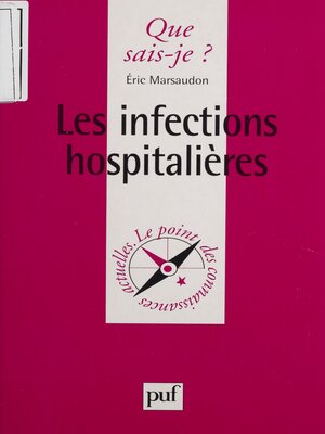 cover image of Les Infections hospitalières
